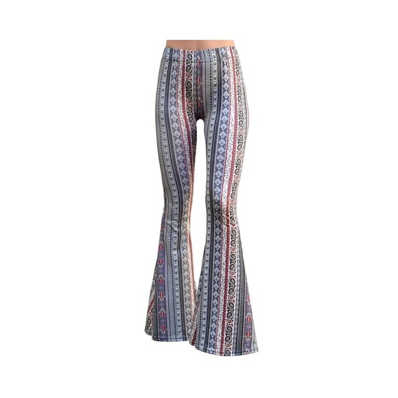 Daisy Del Sol High Waist Gypsy Comfy Yoga Boho Bell Bottom Pants Women’s Medium - Picture 11 of 11